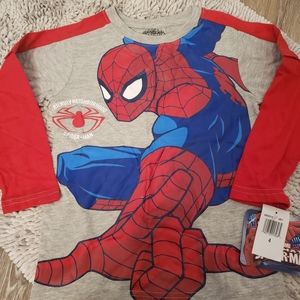 Boys long sleeved Spiderman shirt